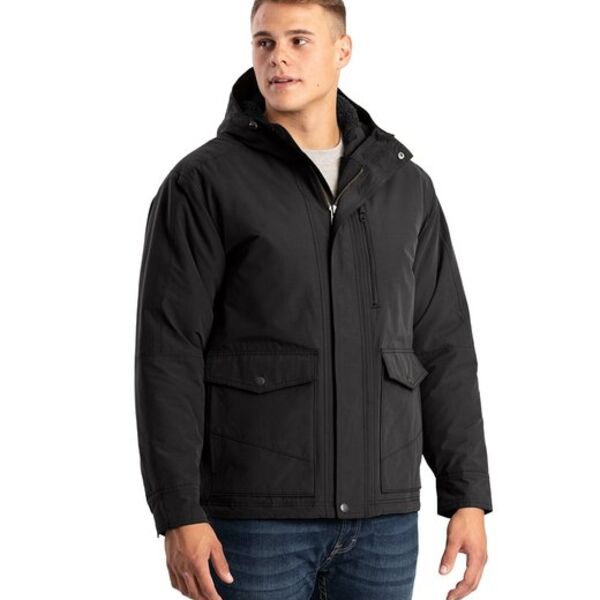 Men's Highland Quilt-Lined Micro-Duck Hooded Jacket Thumbnail