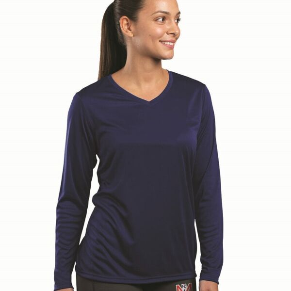 Women's Momentum Long Sleeve V-Neck T-Shirt Thumbnail