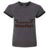 Women's Sweetheart French Terry Pullover Thumbnail